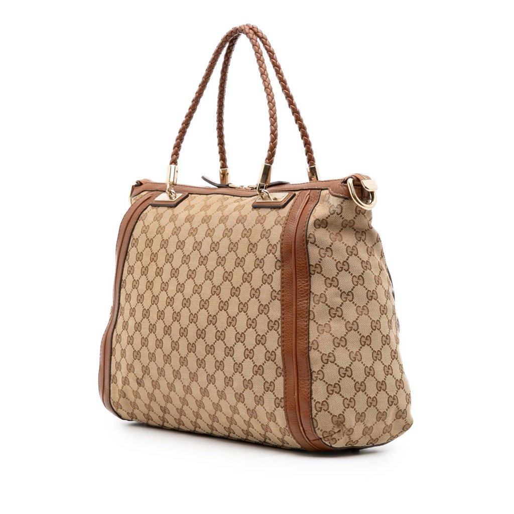 Gucci GG Canvas Bella Satchel - 2