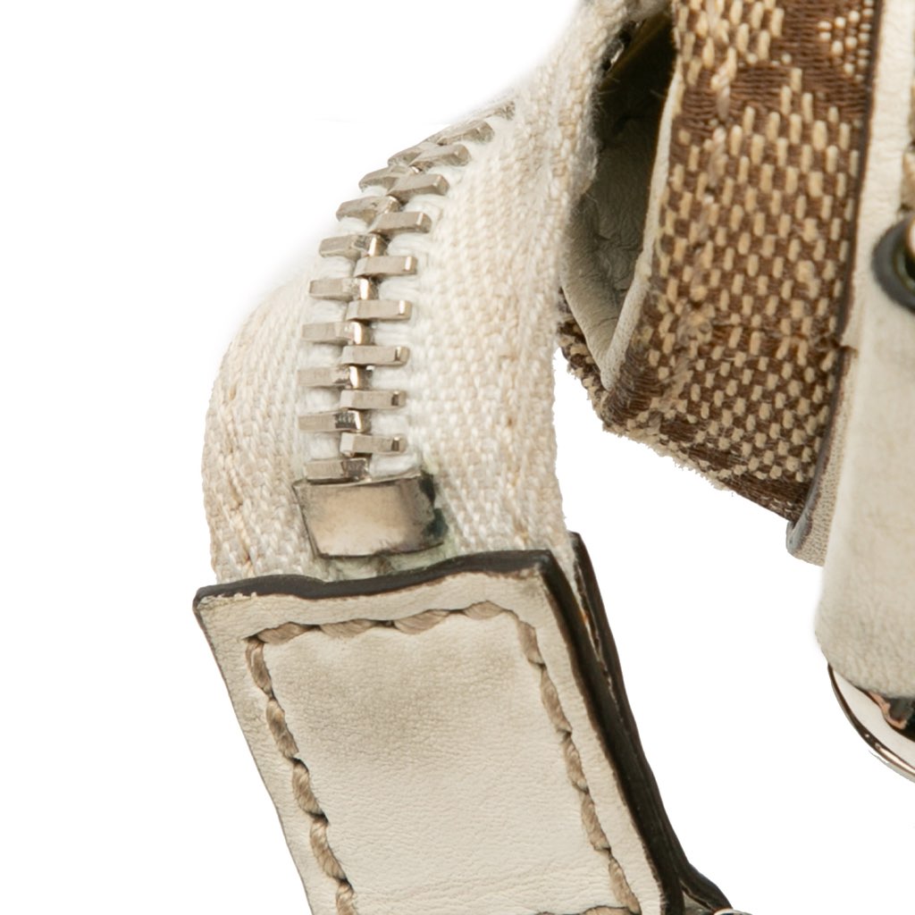 Gucci Large GG Canvas Icon Bit Satchel - Image 13