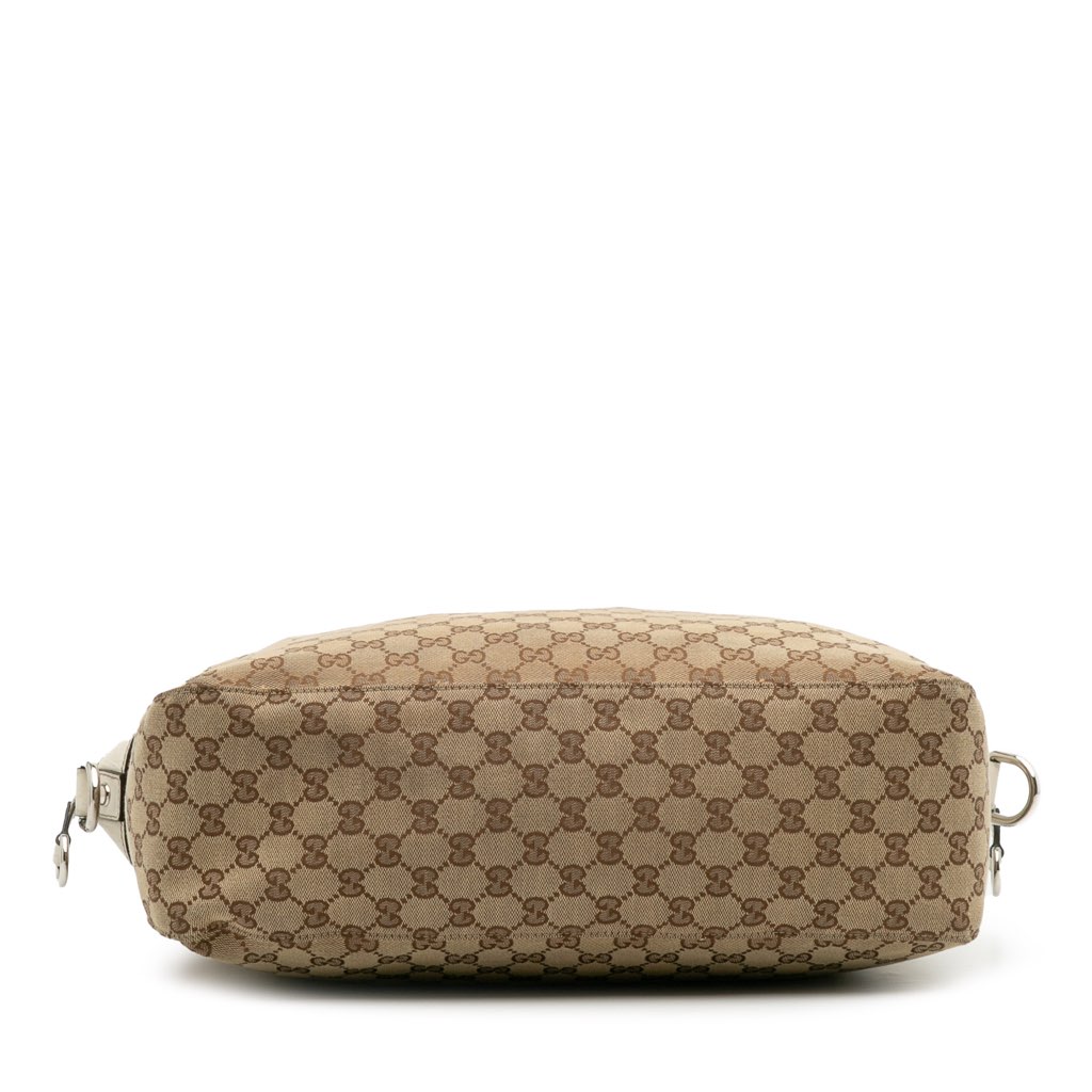 Gucci Large GG Canvas Icon Bit Satchel - Image 6