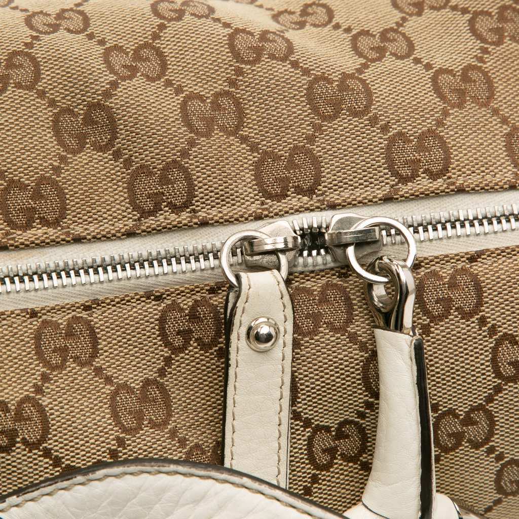 Gucci Large GG Canvas Icon Bit Satchel - Detail 2