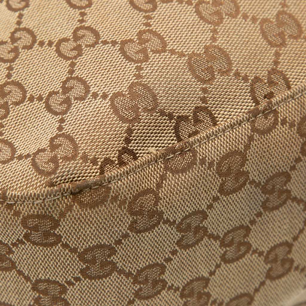 Gucci Large GG Canvas Icon Bit Satchel - Image 11