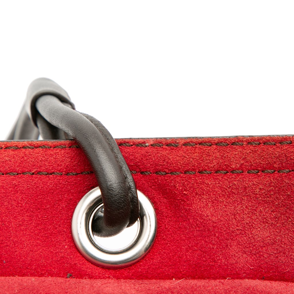 Loewe Anagram Suede Shoulder Bag - Image 13