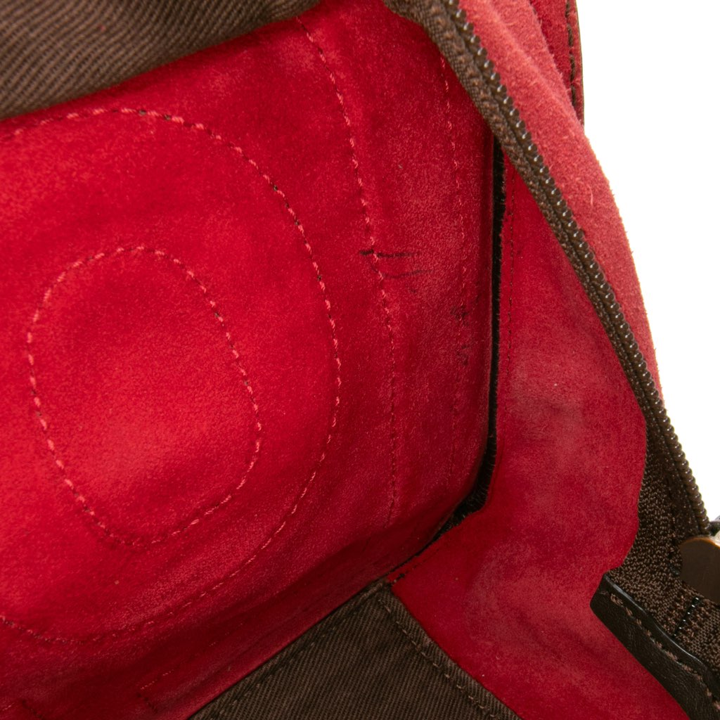 Loewe Anagram Suede Shoulder Bag - Image 11