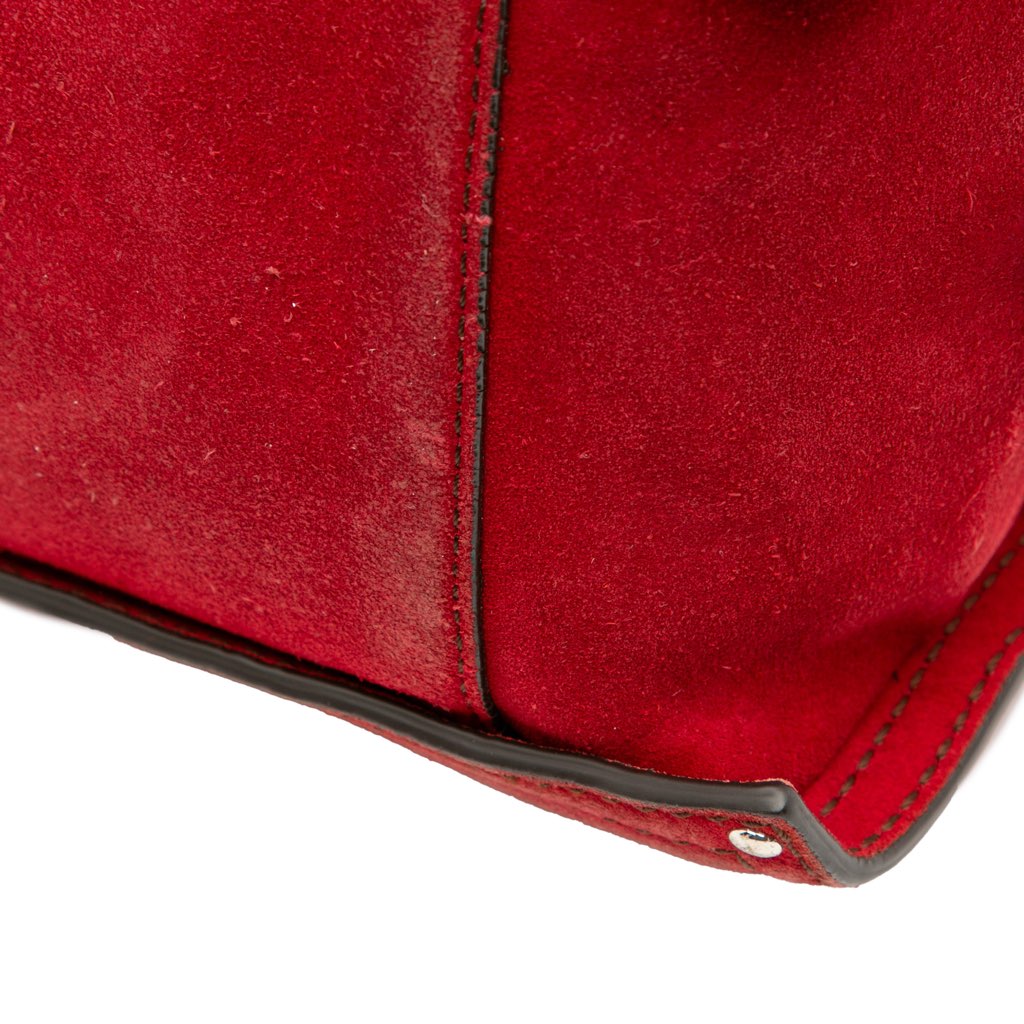 Loewe Anagram Suede Shoulder Bag - Image 12