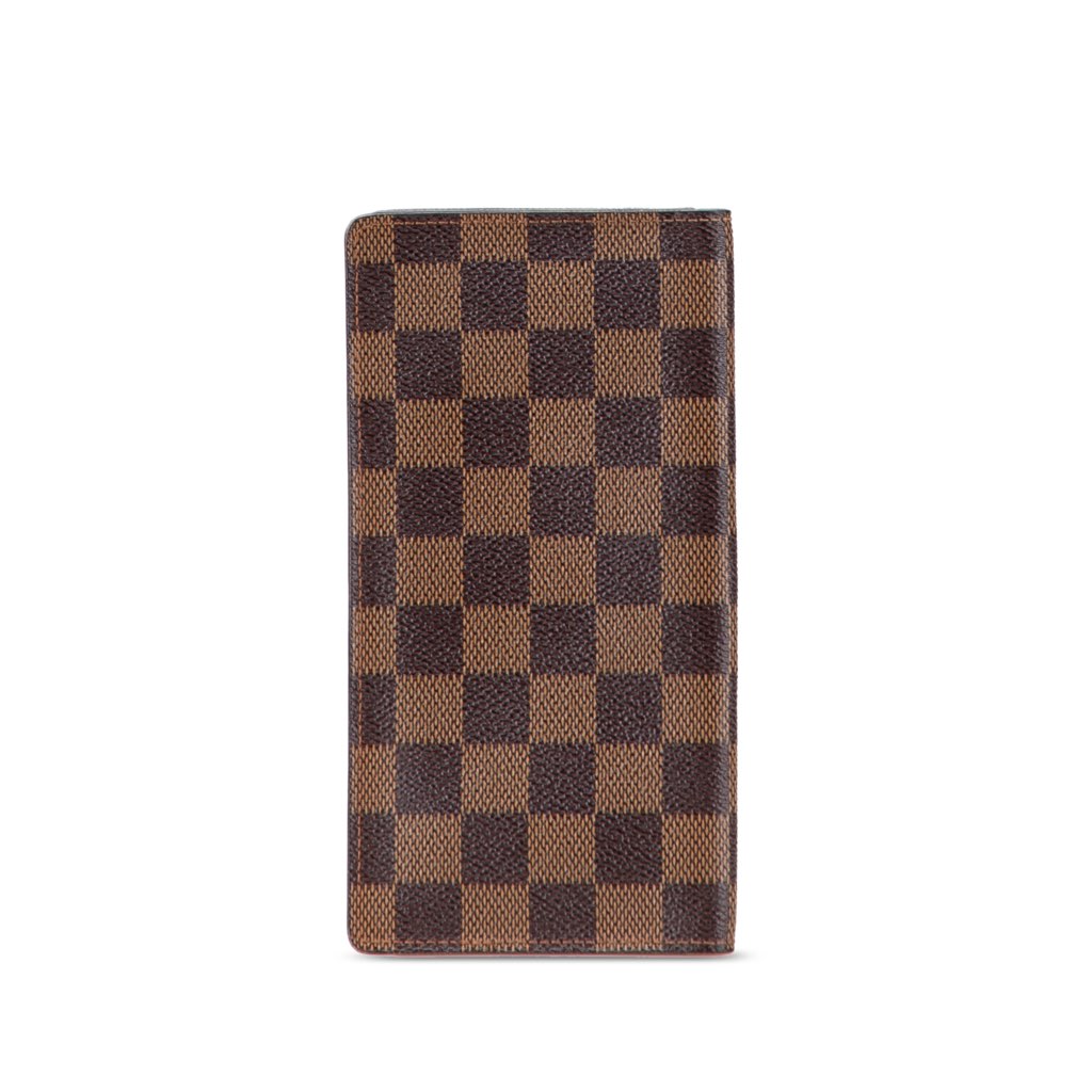 Louis Vuitton Damier Ebene Brazza Wallet - Back view