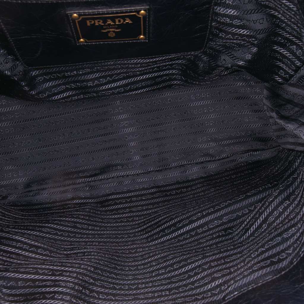 Prada Vitello Shine Open Convertible Tote - 4