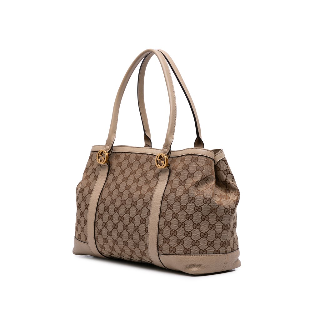 Gucci GG Canvas Miss GG Tote - Back view