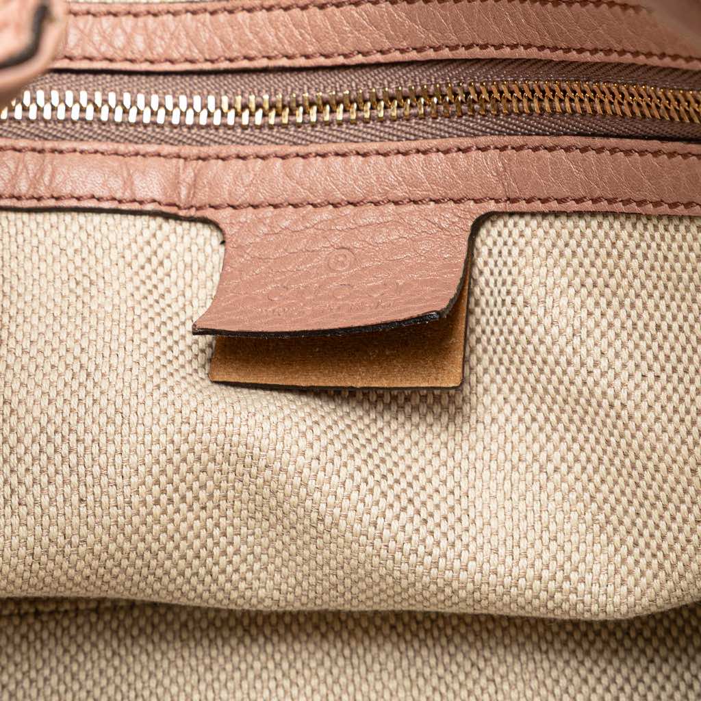 Gucci Medium Leather Soho Chain Tote - Detail 2