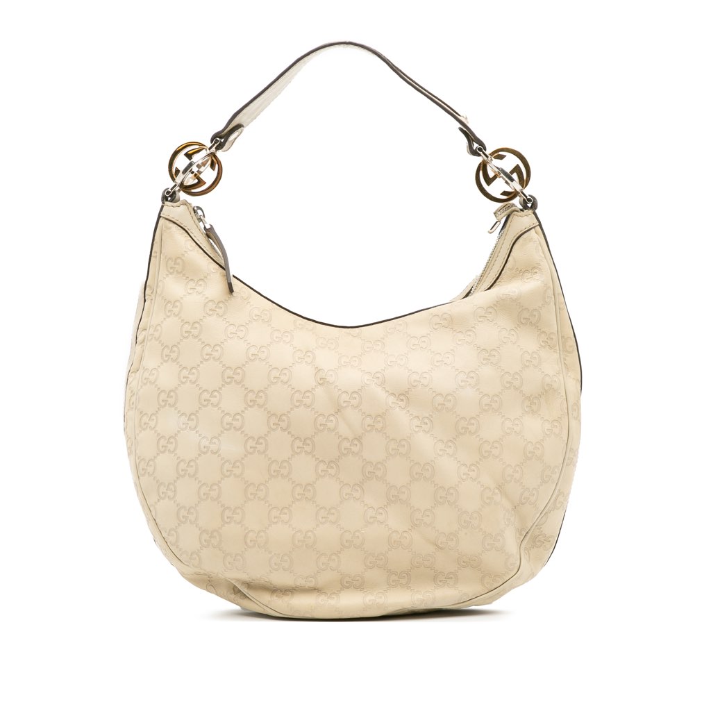 Gucci Medium Guccissima Twins Hobo