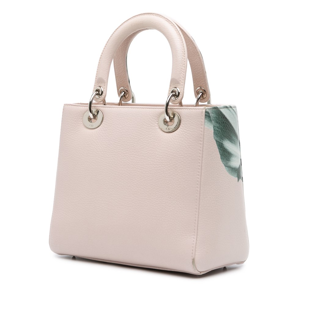 Dior Medium Deerskin Floral Printed Lady Dior - 2