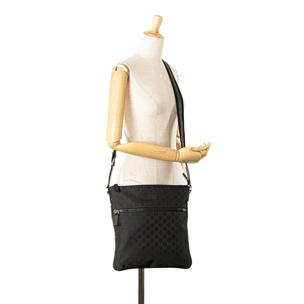 Gucci GG Nylon Web Crossbody Bag - Image 13