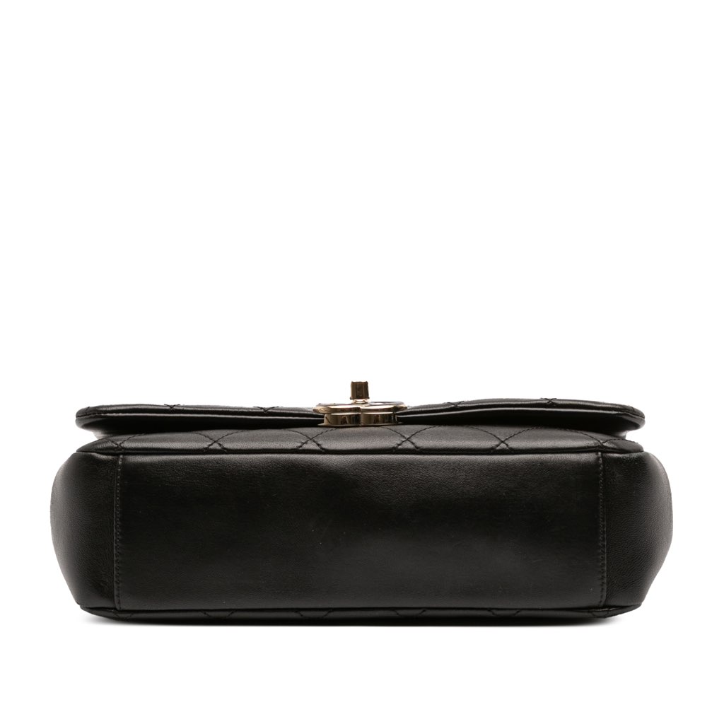 Chanel Large Lambskin Twist Chain Enamel CC Flap - 3