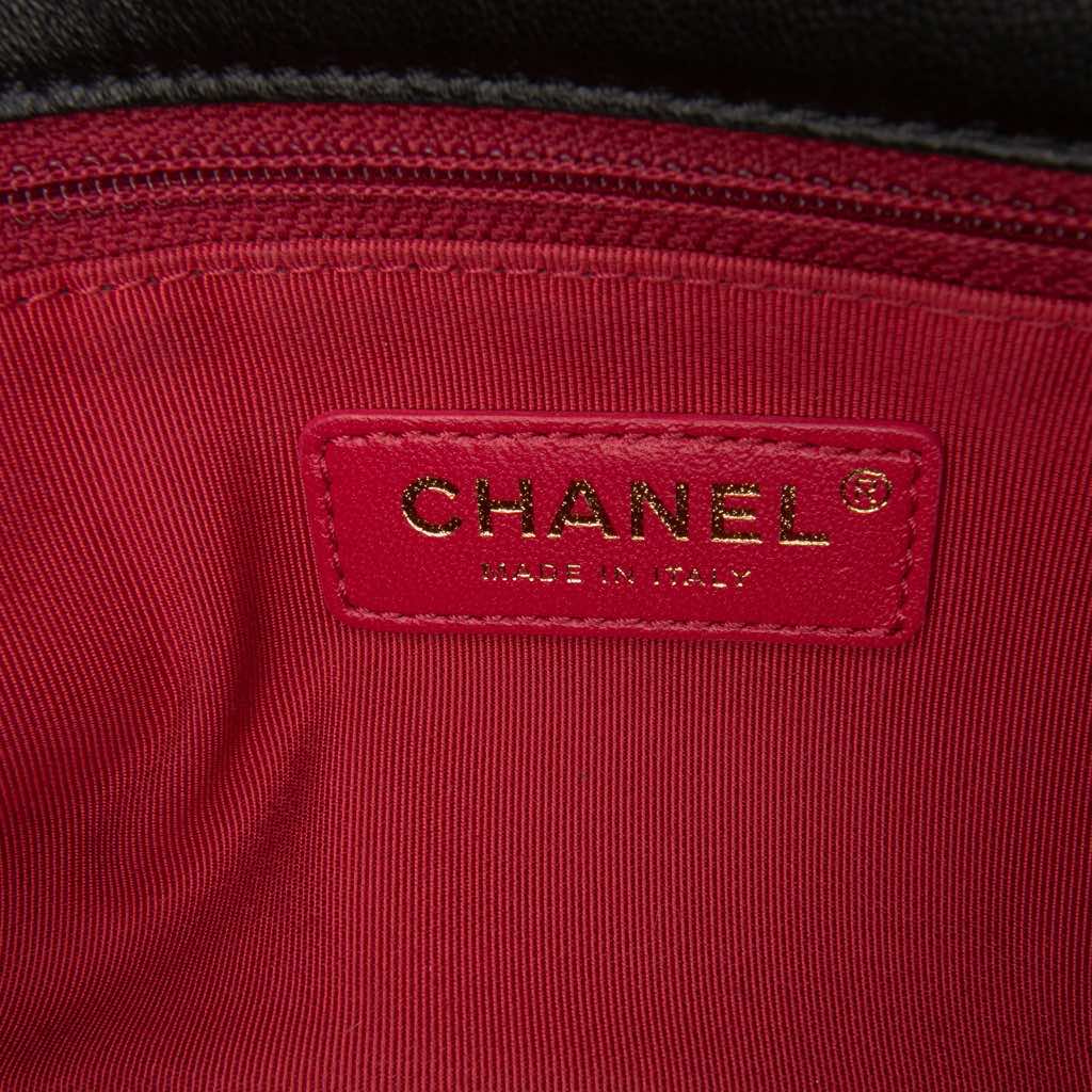 Chanel Large Lambskin Twist Chain Enamel CC Flap - 5