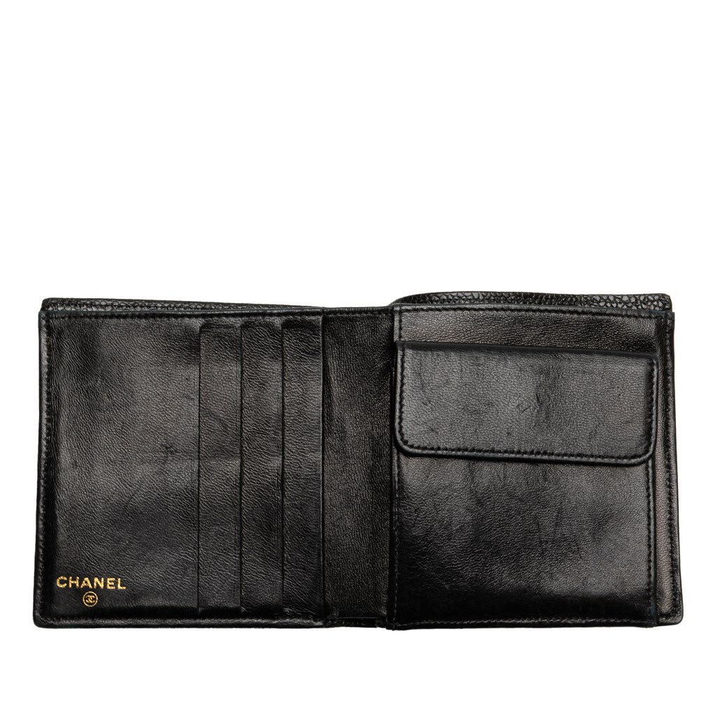 Chanel CC Caviar Bifold Wallet - 4