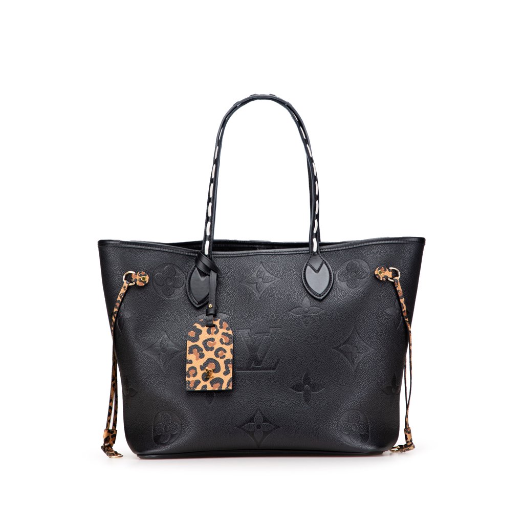 Louis Vuitton Monogram Empreinte Wild At Heart Neverfull MM