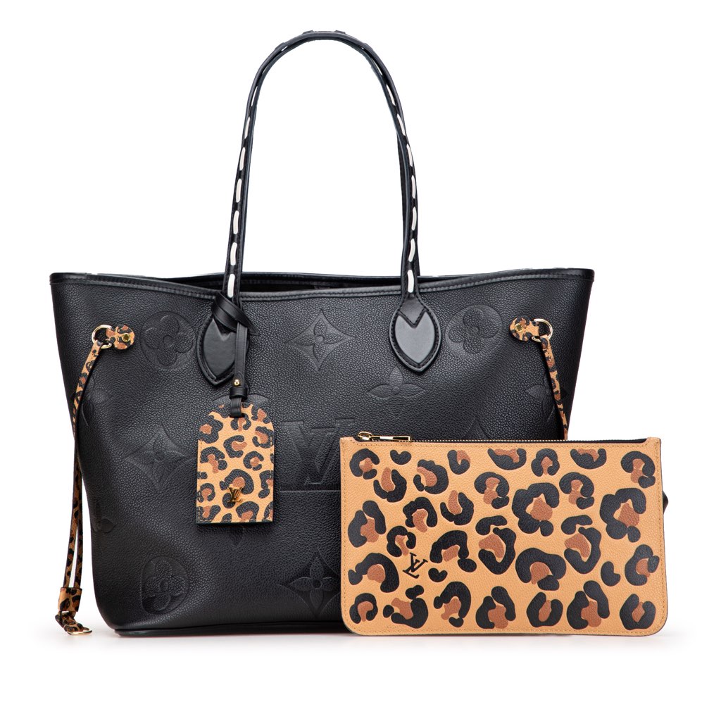 Louis Vuitton Monogram Empreinte Wild At Heart Neverfull MM - Image 13