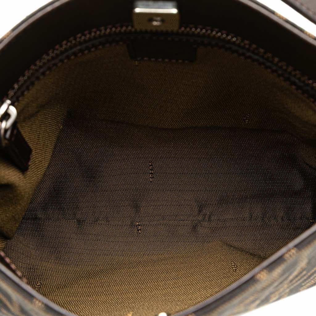 Fendi Zucca Canvas Shoulder Bag - 4