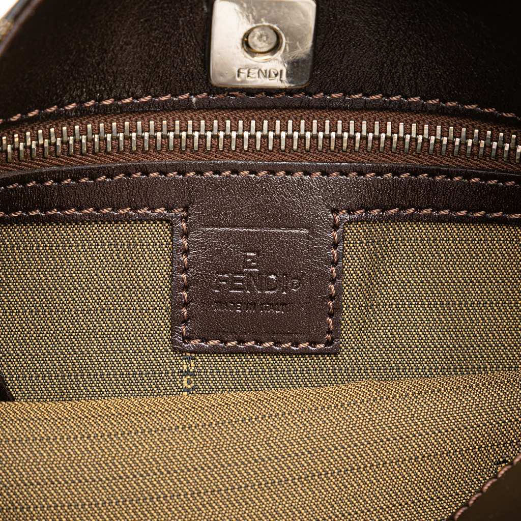 Fendi Zucca Canvas Shoulder Bag - 5