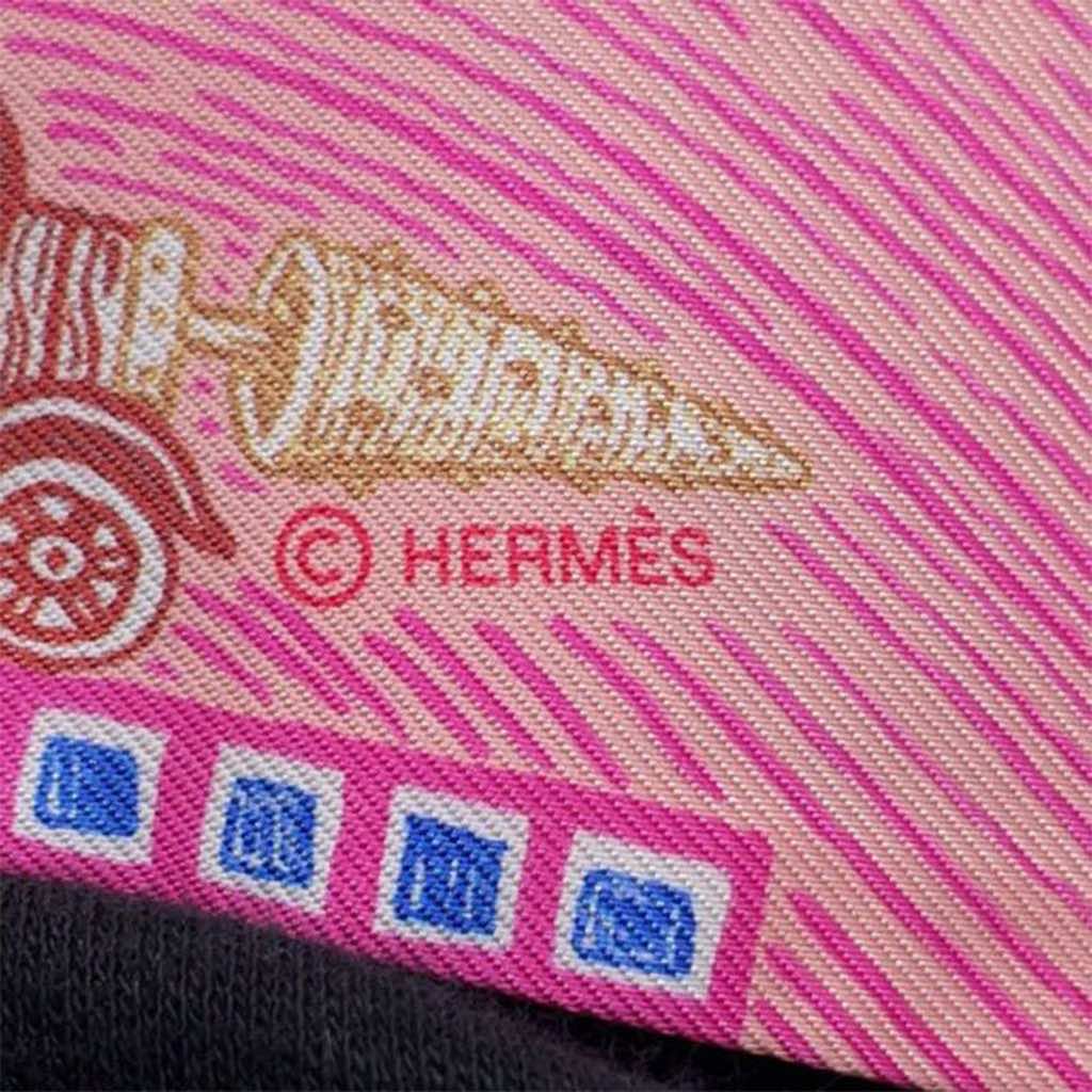 Hermès Super Silk Quest Silk Twilly Scarf - 3