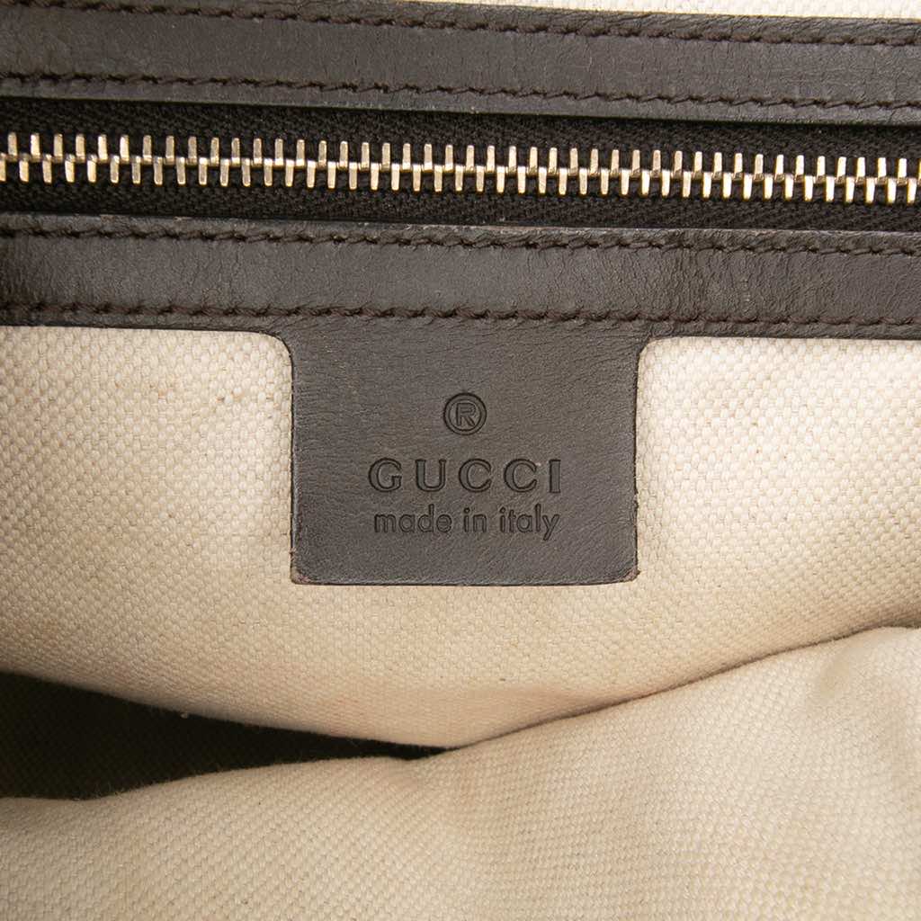 Gucci Medium GG Canvas Web Joy Boston Bag - 5