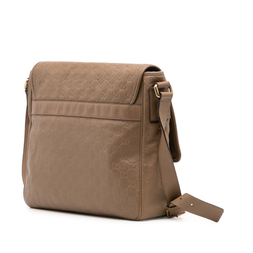 Gucci Guccissima Crossbody - Back view