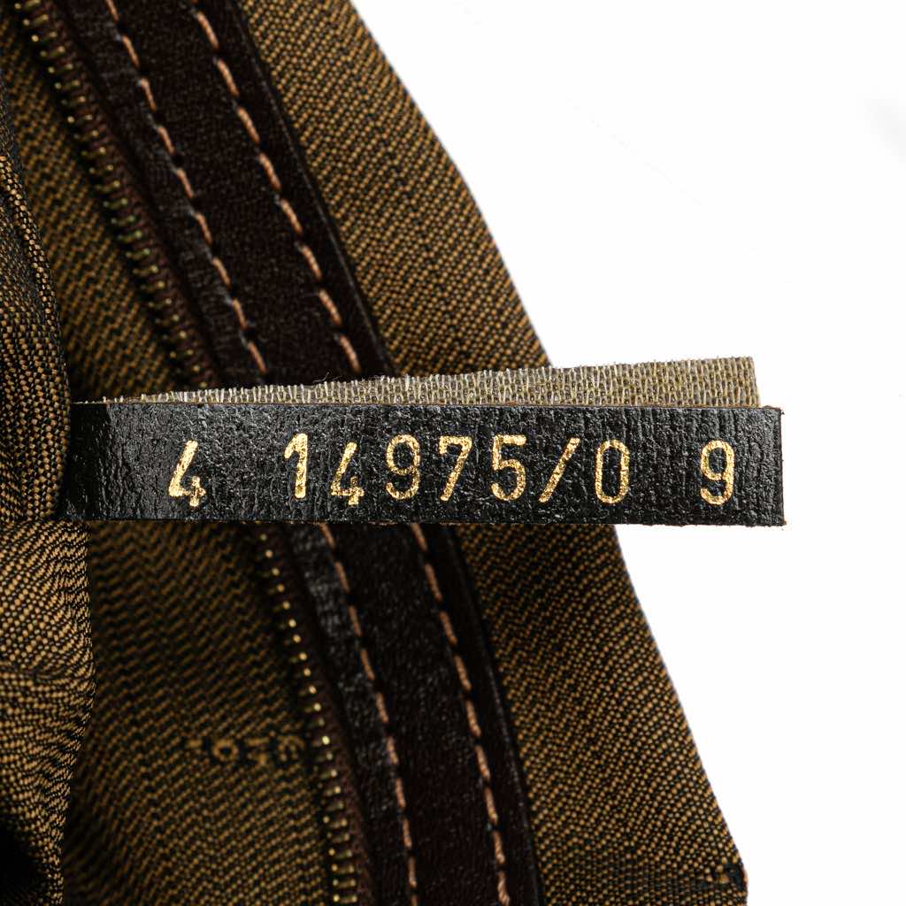 Fendi Zucca Canvas Hobo - Detail 1