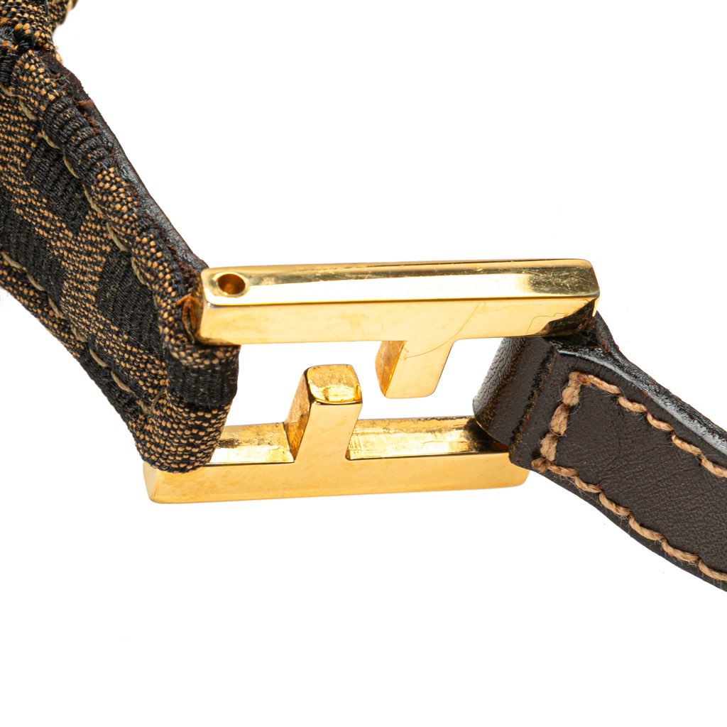 Fendi Zucca Canvas Hobo - Image 10