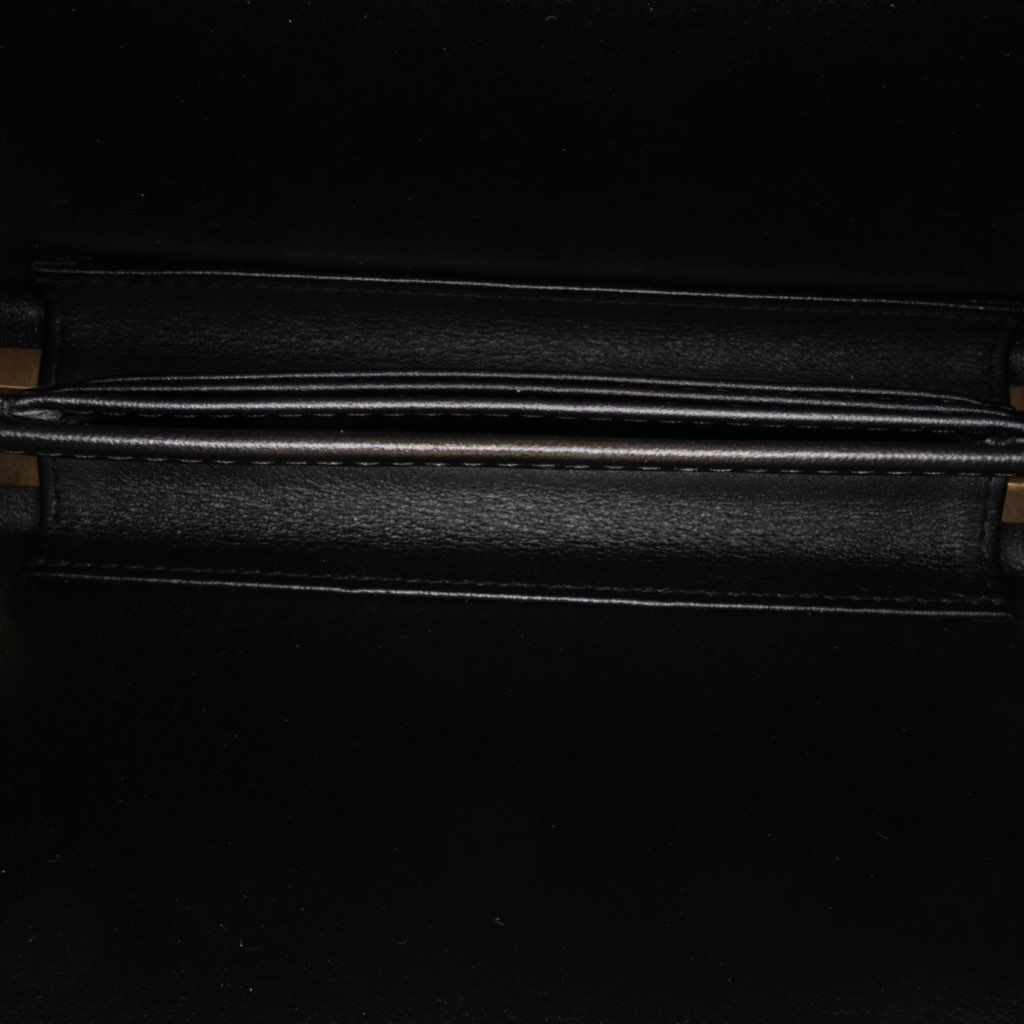 Chanel Large Glazed Goatskin Box With Chain - 4