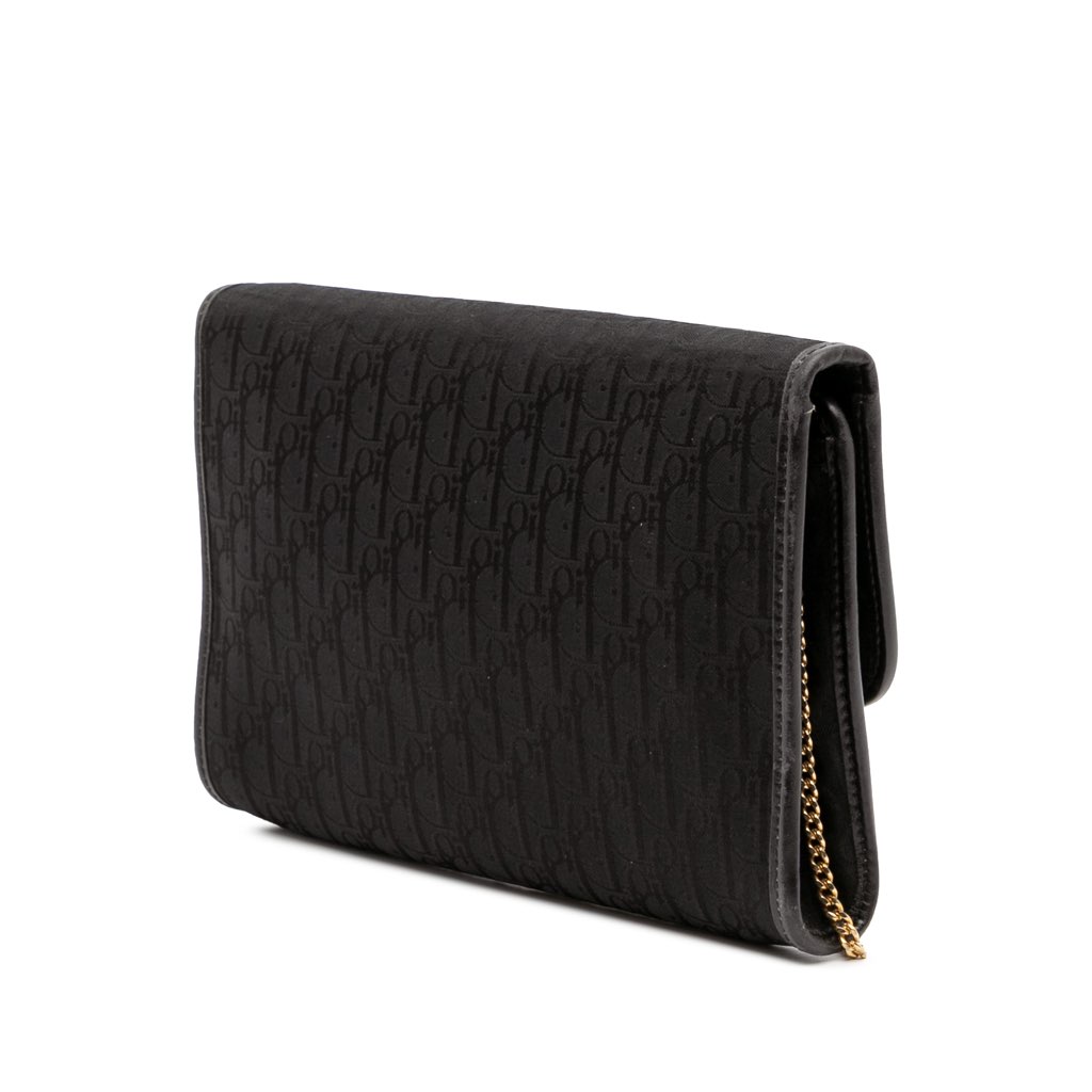 Dior Oblique Canvas Chain Crossbody - 2