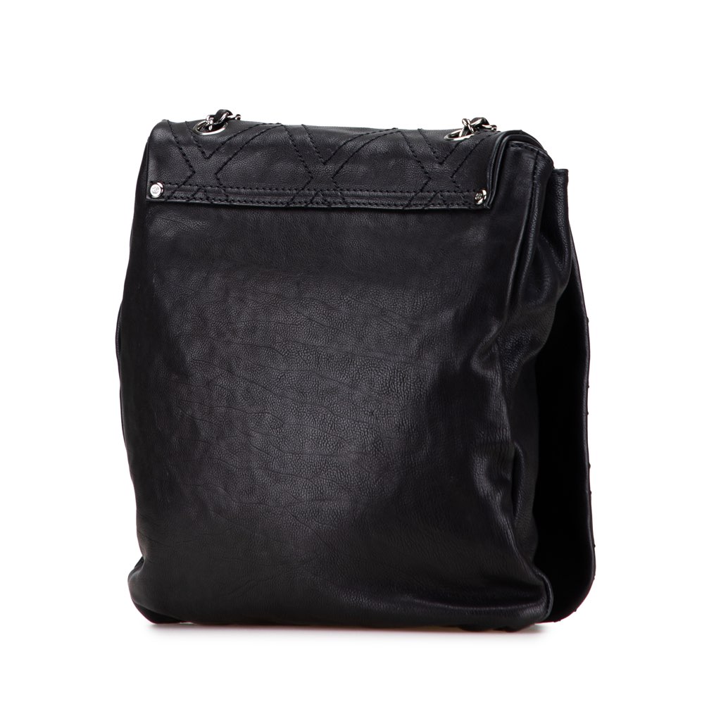 Chanel Large Calfskin Diamond Stitch Crossbody - 2