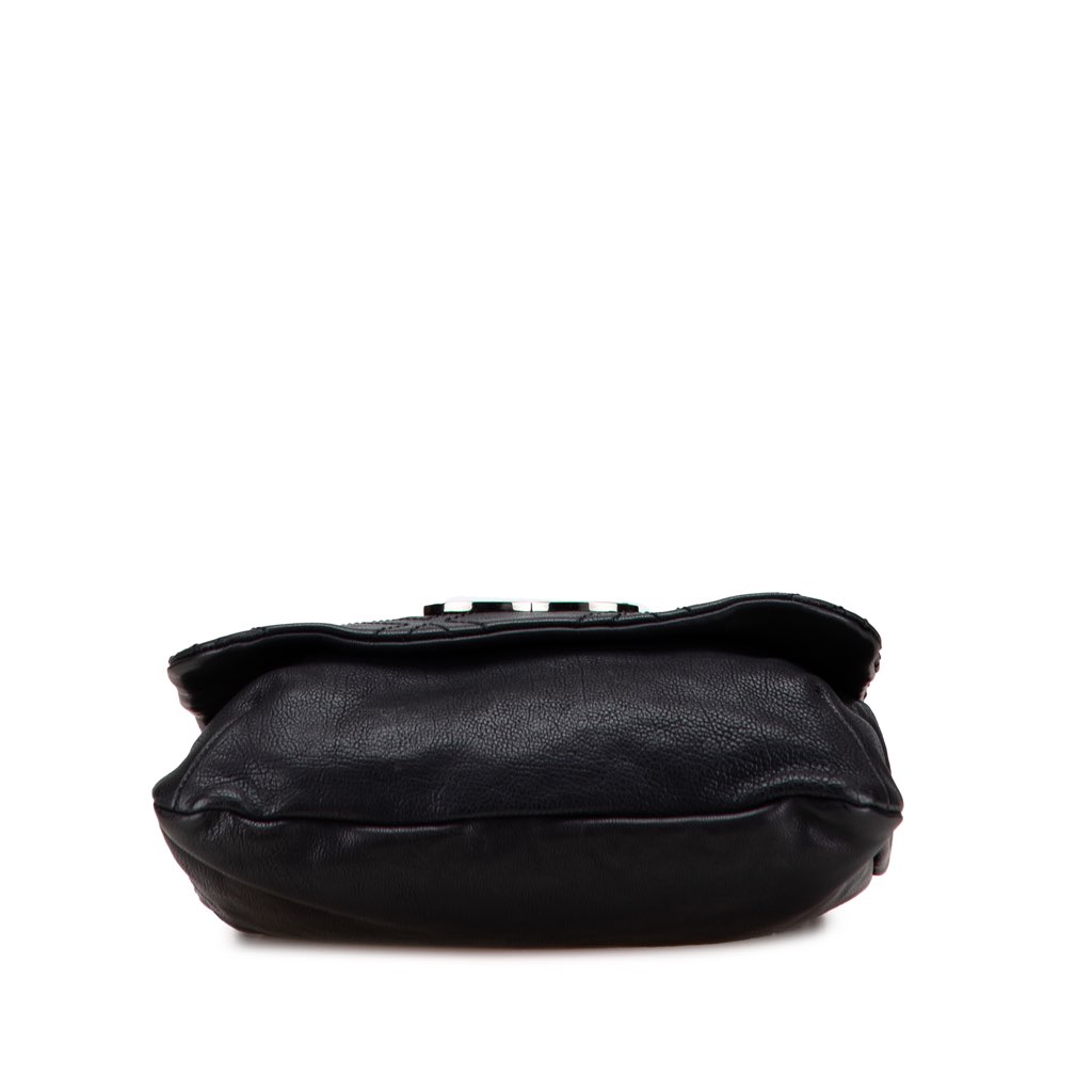 Chanel Large Calfskin Diamond Stitch Crossbody - 3