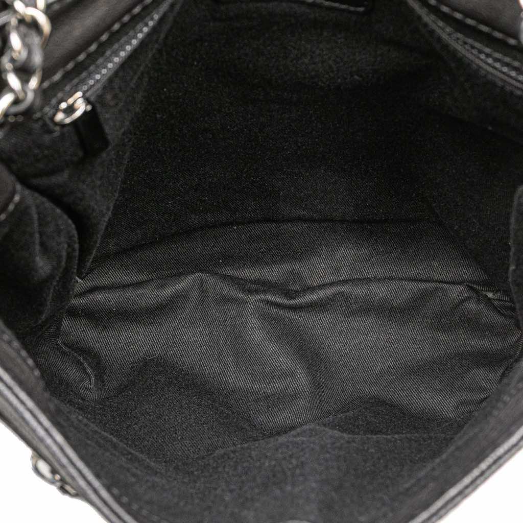 Chanel Large Calfskin Diamond Stitch Crossbody - 4