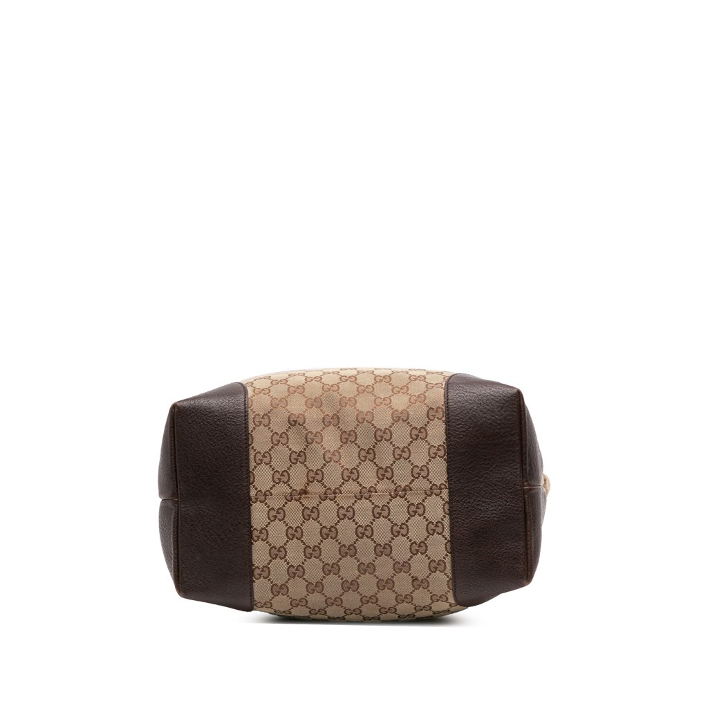 Gucci Large GG Canvas GG Charm Tote - 3