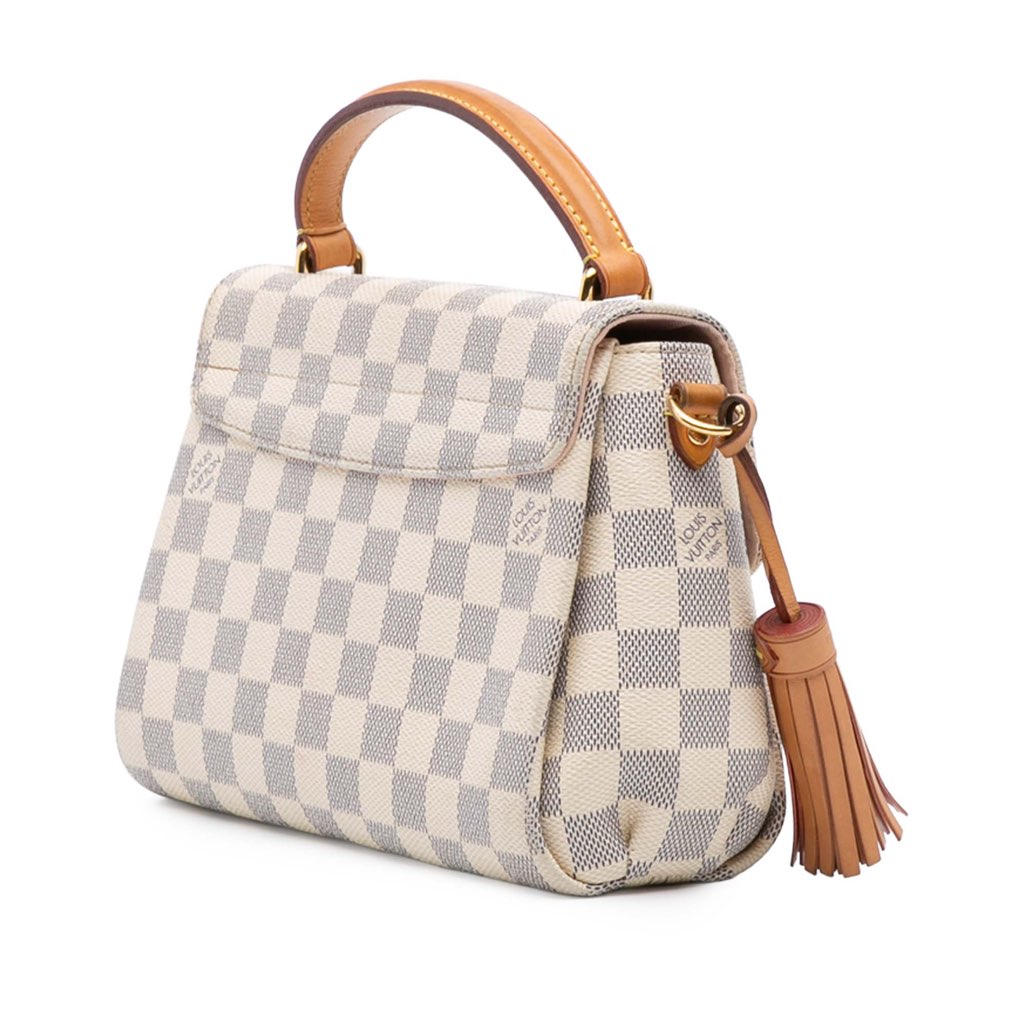 Louis Vuitton Damier Azur Croisette - Back view