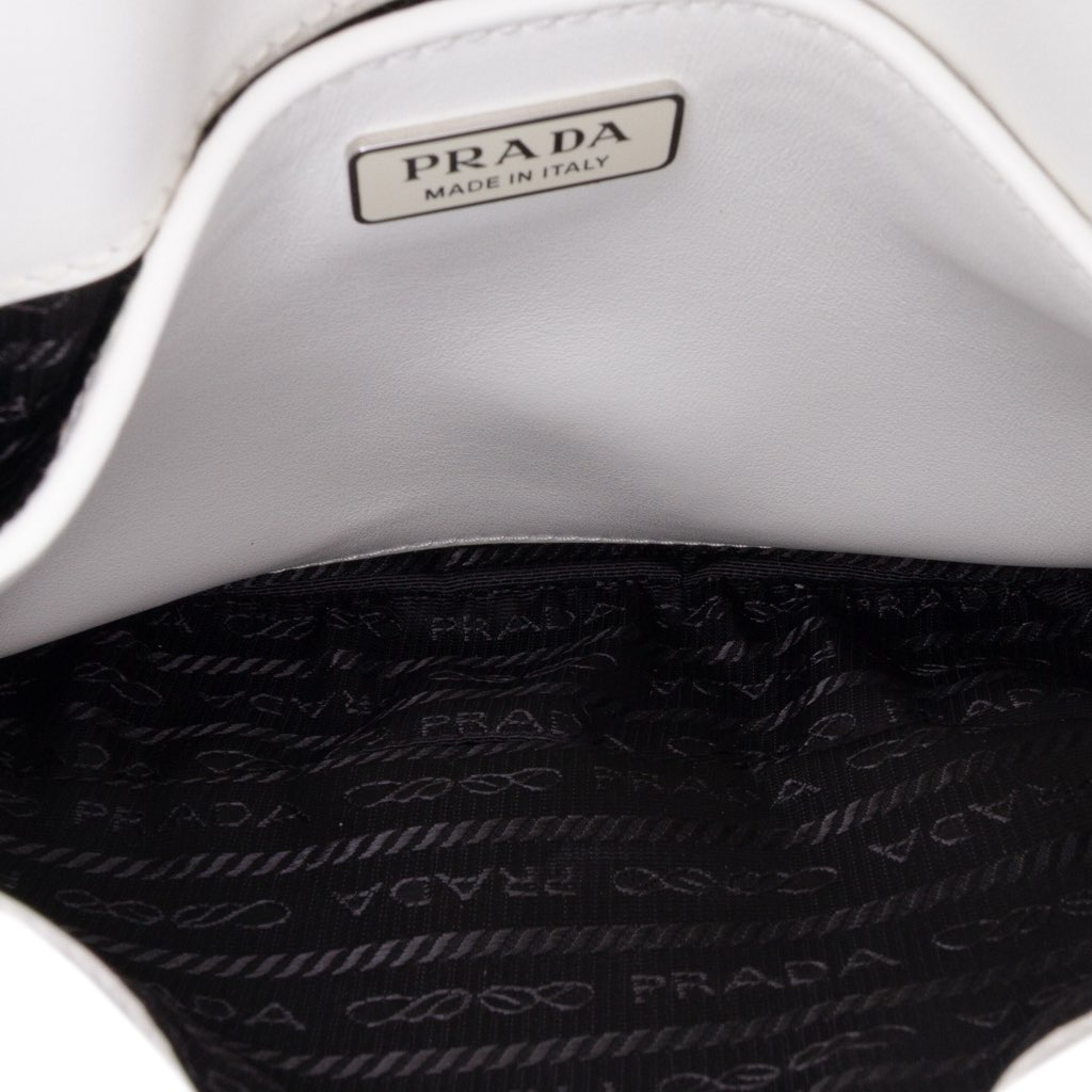 Prada Mini Brushed Leather Cleo Bag - 4