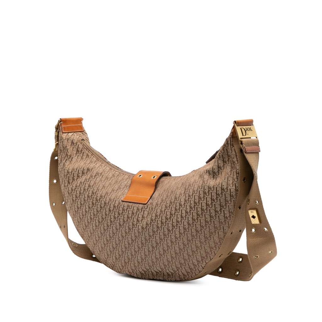 Dior Diorissimo Trotter Canvas Street Chic Hobo - 2