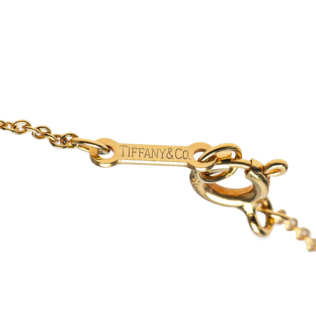 Tiffany & Co Paloma Picasso 18K Yellow Gold X Kiss Necklace - 3