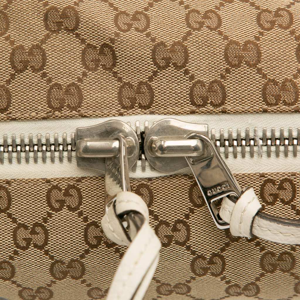 Gucci Medium GG Canvas Bamboo Bar Tote - Detail 2