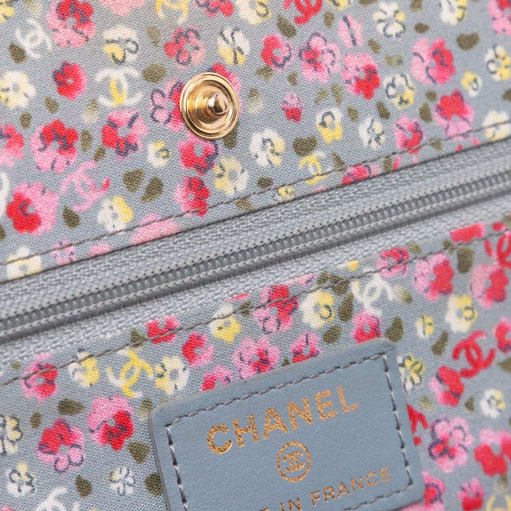 Chanel Quilted Canvas Coco Cuba Charms Wallet On Chain - Detail 2