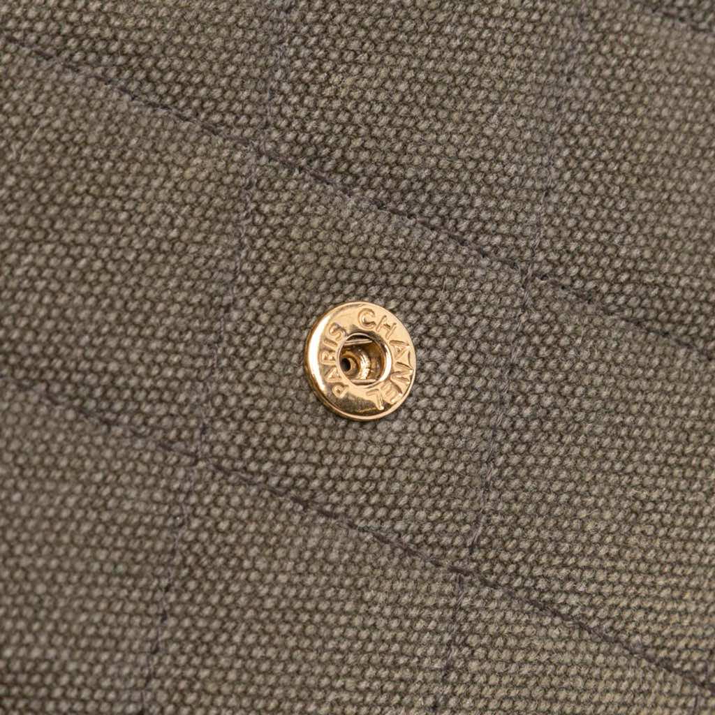 Chanel Quilted Canvas Coco Cuba Charms Wallet On Chain - Image 11