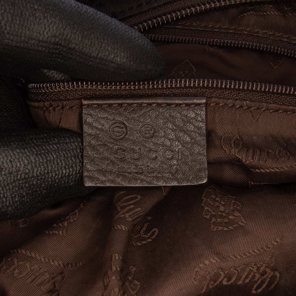 Gucci GG Nylon Reins Hobo Bag - Side view