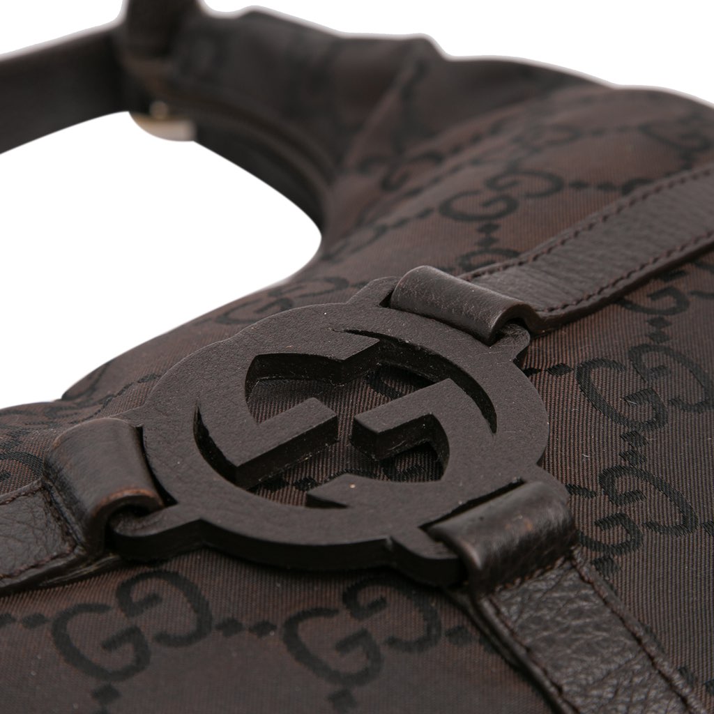 Gucci GG Nylon Reins Hobo Bag - Detail 2