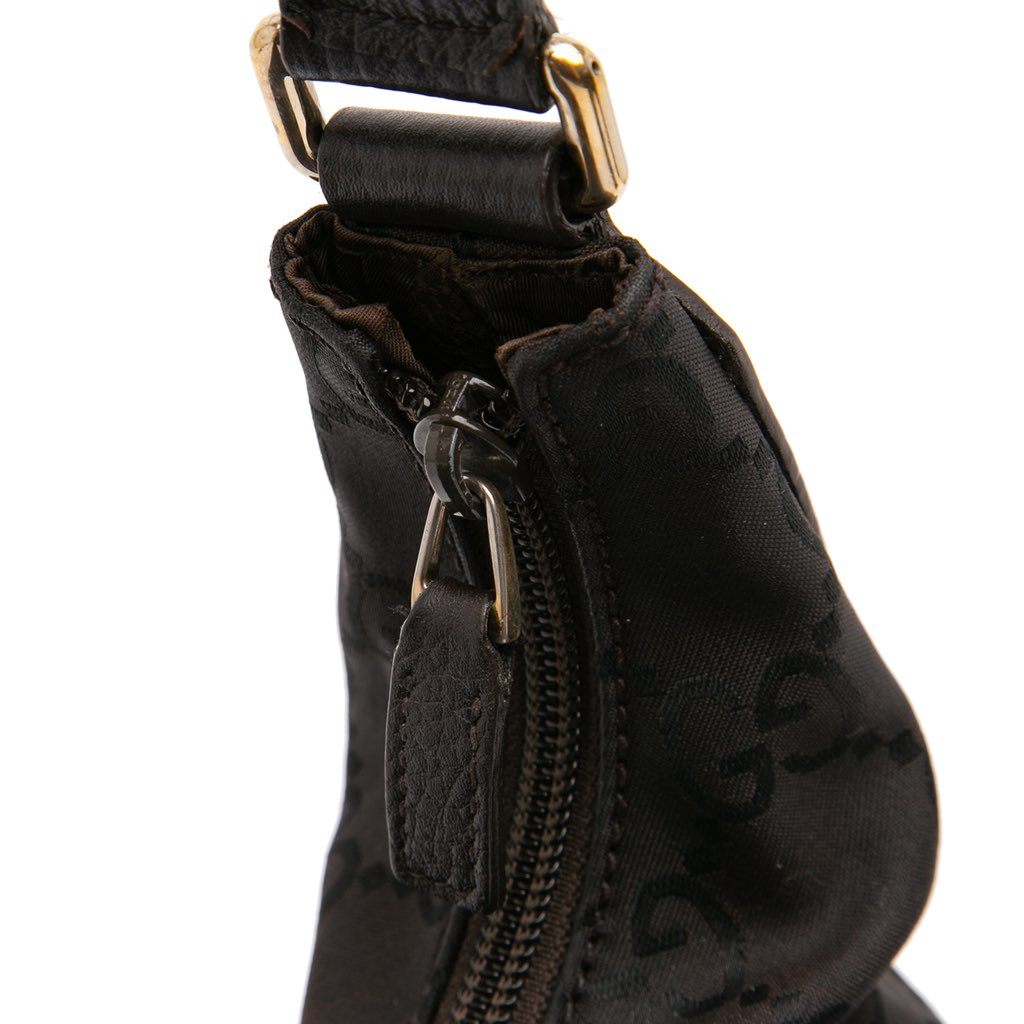 Gucci GG Nylon Reins Hobo Bag - Image 10