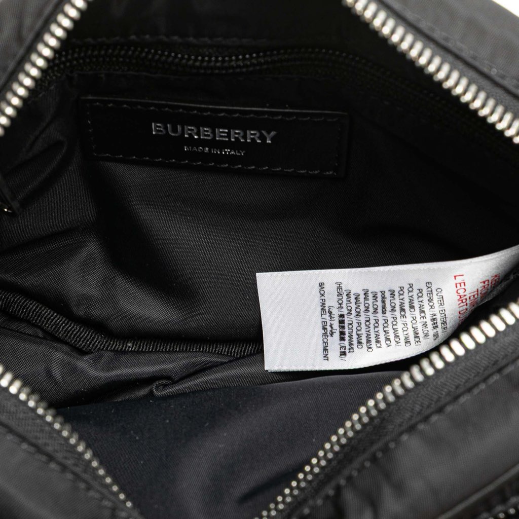 Burberry Nylon Cannon Utility Belt Bag - Side view