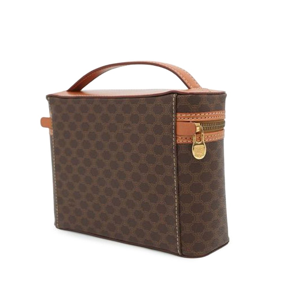 Celine Macadam Coated Canvas Vanity Bag - 2