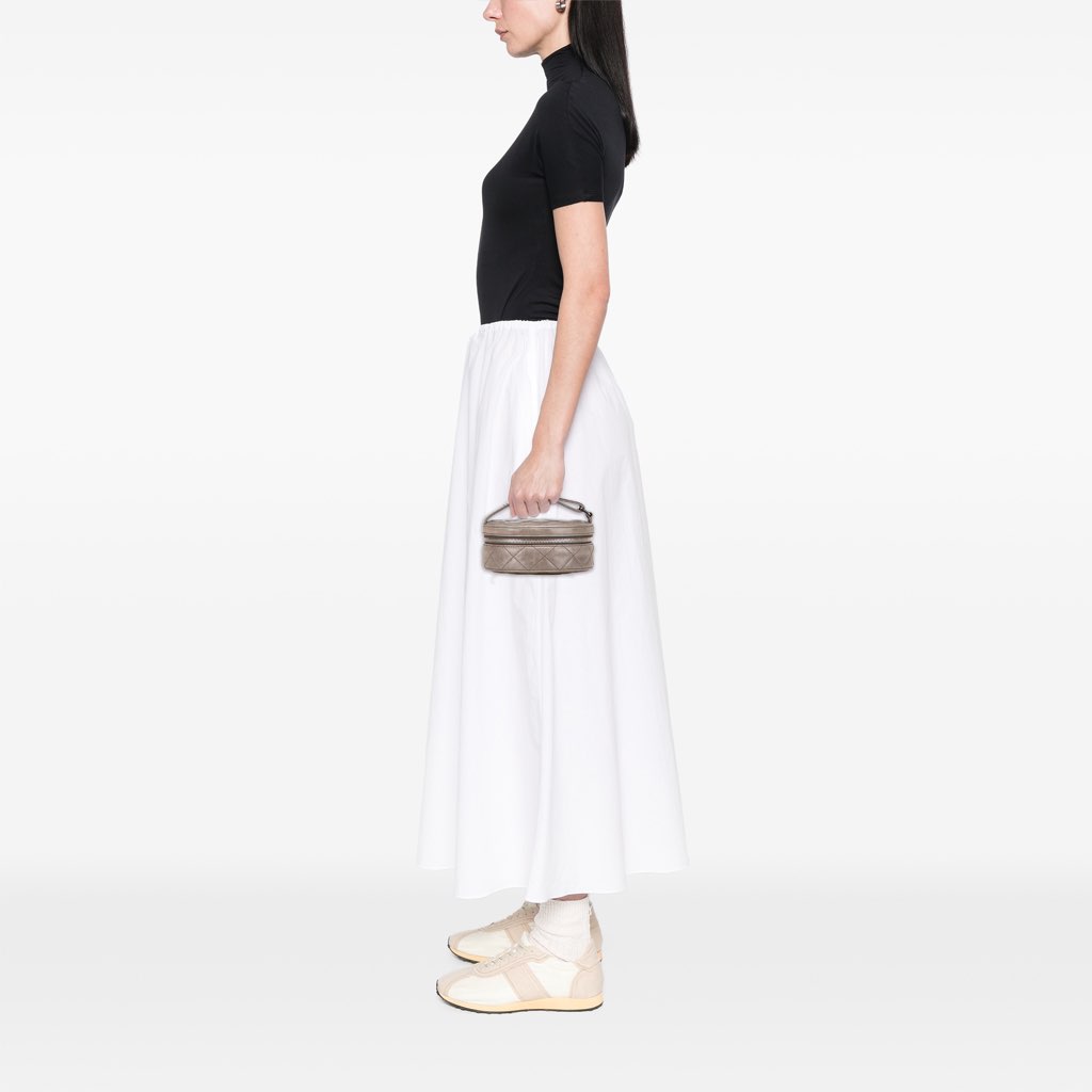 Chanel CC Quilted Aged Calfskin Round Clutch - Image 14