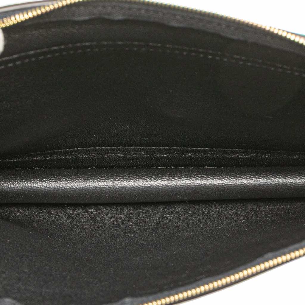 Celine Tricolor Leather Pocket Envelope Zip Crossbody - 4