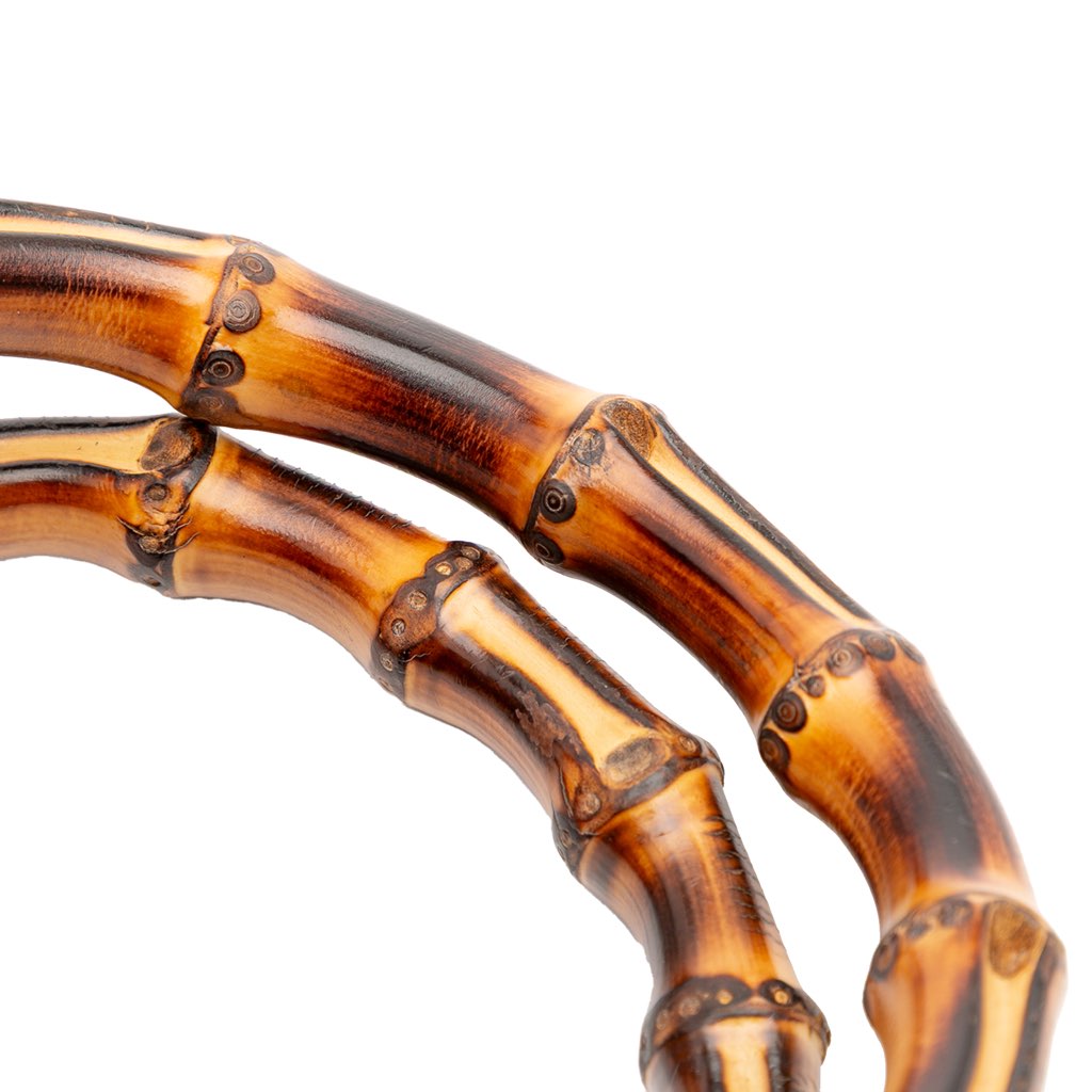 Gucci Small Calfskin Bamboo Shopper Satchel - Image 13