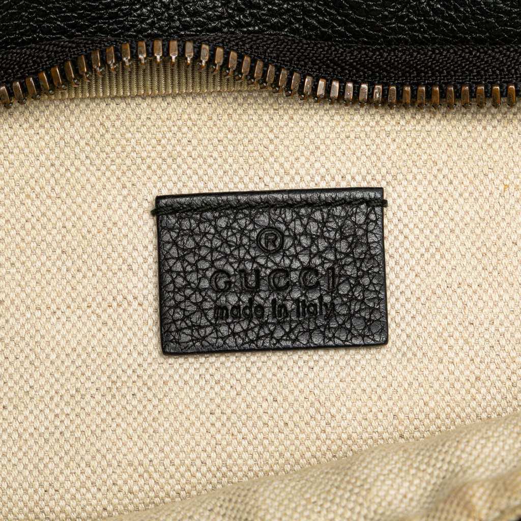 Gucci Grained Calfskin Logo Belt Bag - 5