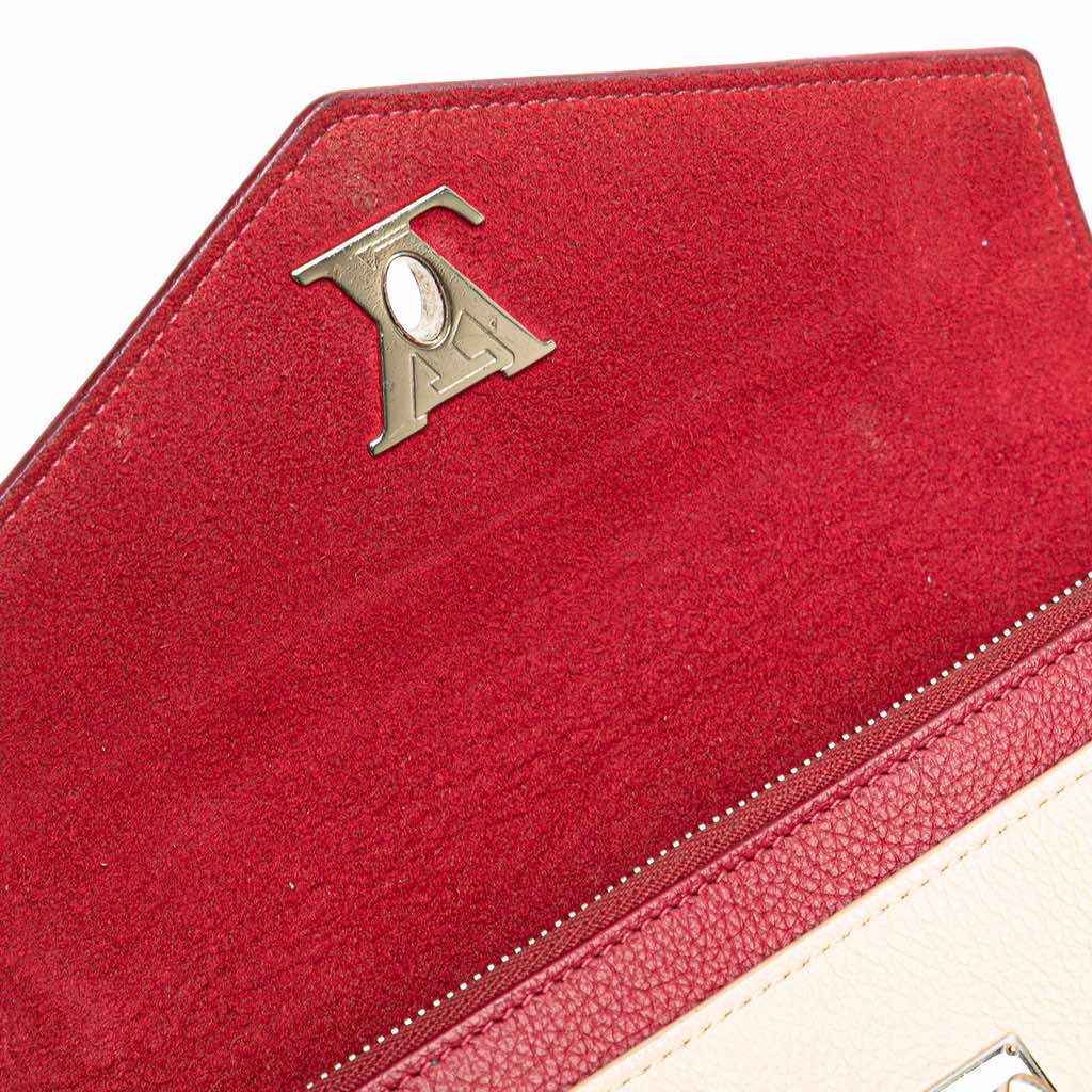 Louis Vuitton Bicolor Leather MyLockMe Chain Pochette - Image 11